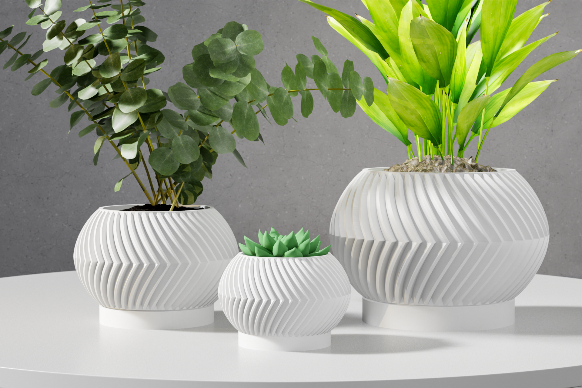 The Soko Planter (set de 3)