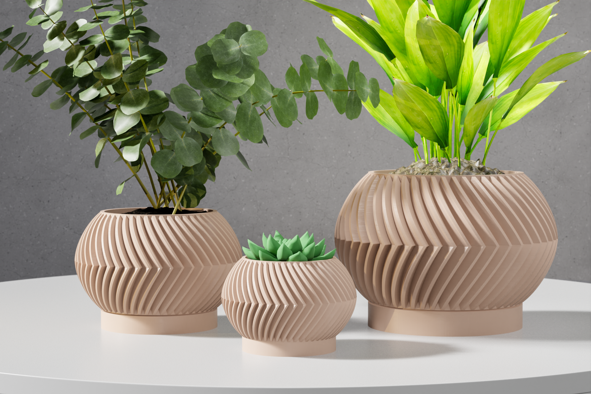The Soko Planter (set de 3)